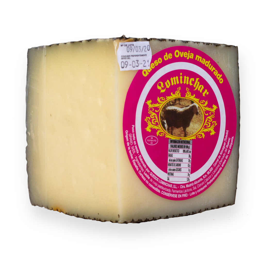 Quarter Lominchar Cheese Full-Fat Semicured