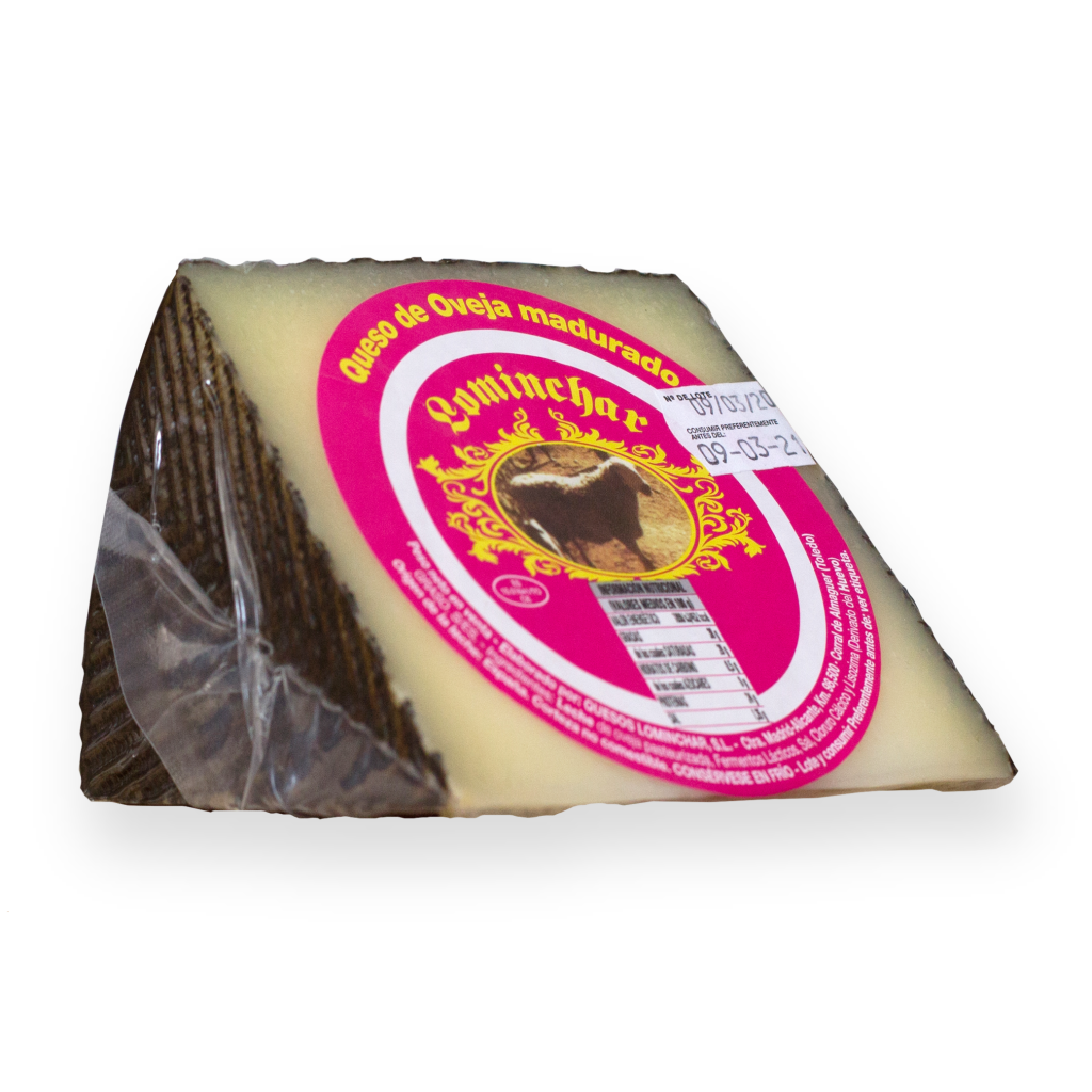 Wedge Lominchar Cheese Full-Fat Semicured