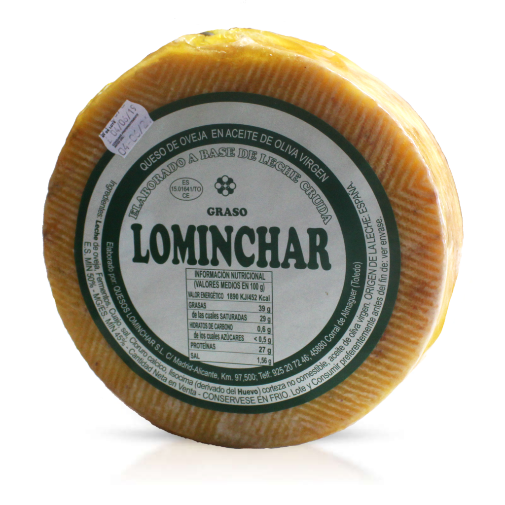 Lominchar Cheese Cured In Olive Oil