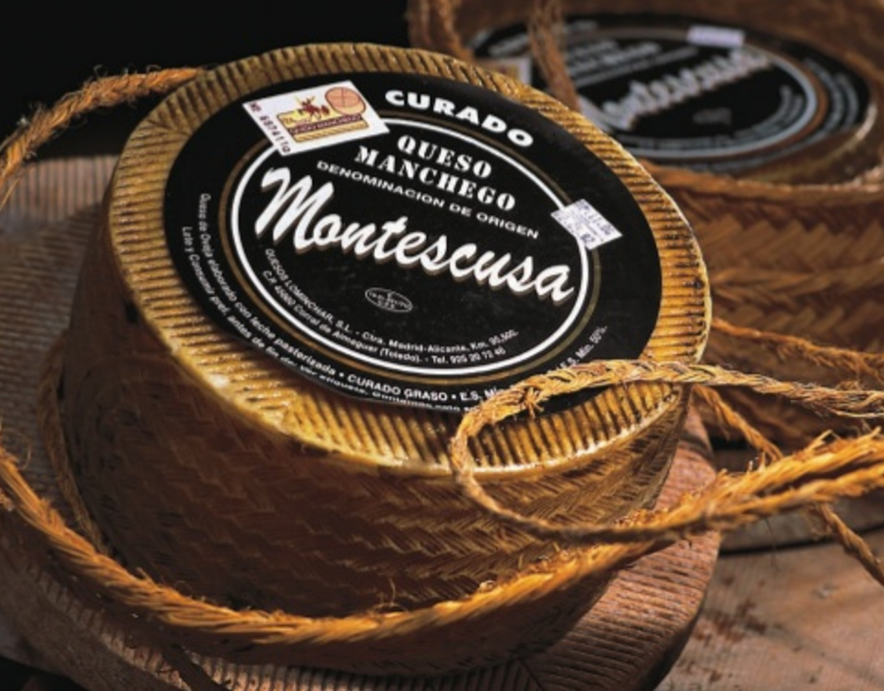 The rind of Manchego cheese Quesos Lominchar