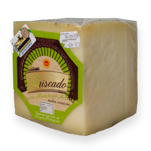 Cuarto Queso Manchego D.O.P. Ariscado Media Curación