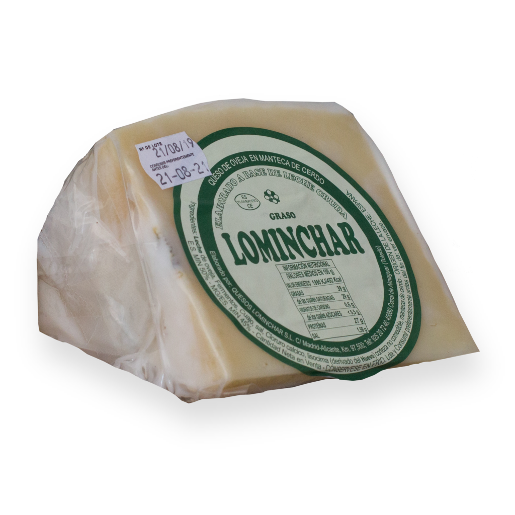 Lominchar Cheese Cured In Lard