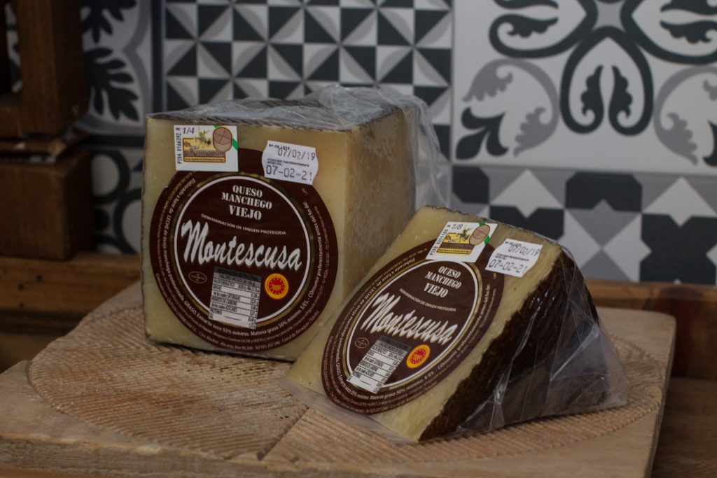 Manchego D.O.P. Cheese Montescusa Old Cured